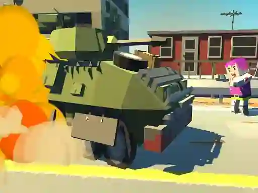 Игра Tank vs Zombie онлайн