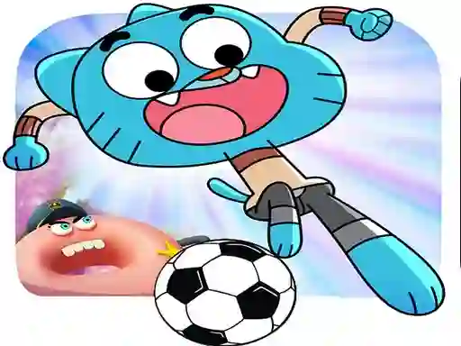 Игра Gumball Soccer Game онлайн