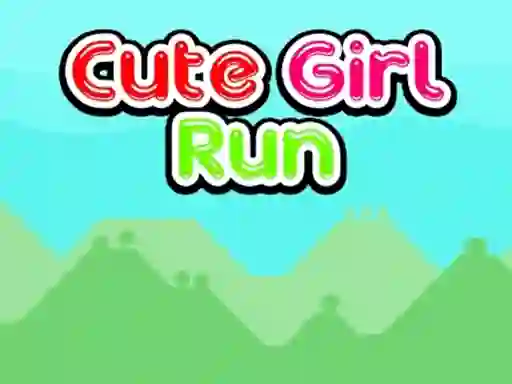 Игра Cute Girl Run онлайн
