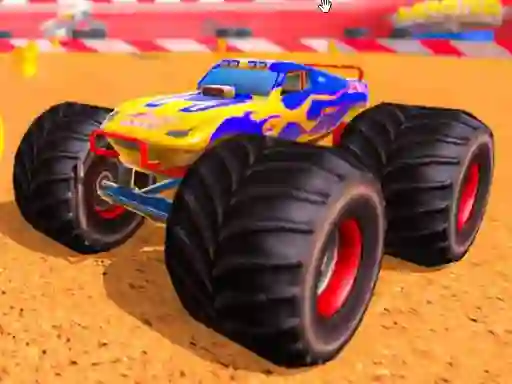 Игра Monster truck Offroad Stunts онлайн
