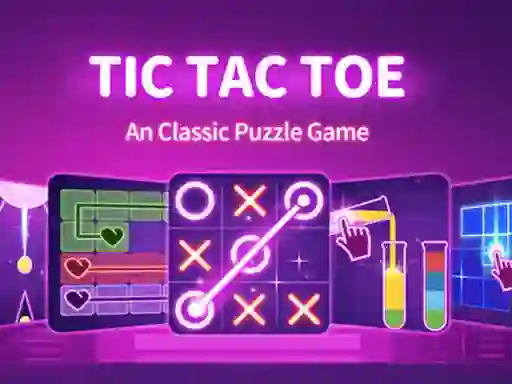 Игра Tic Tac Toe: A Group Of Classic Game онлайн