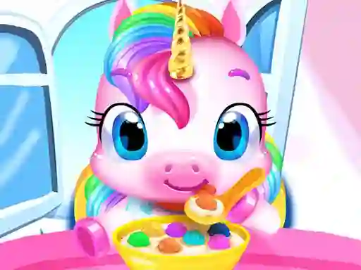 Игра Magical Unicorn Pet Care онлайн