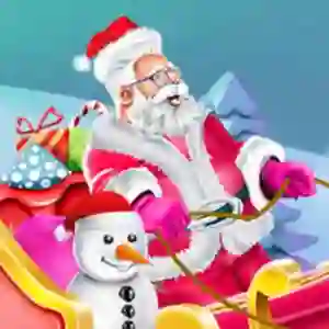 Игра Design santas sleigh онлайн