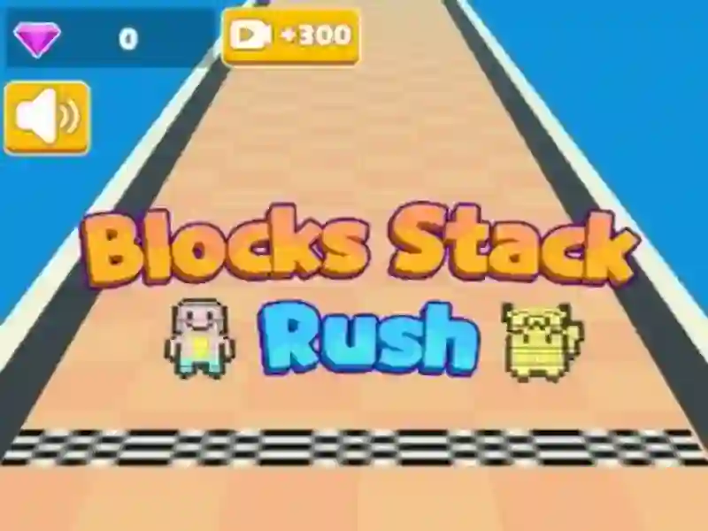 Игра Blocks Stack Rush онлайн