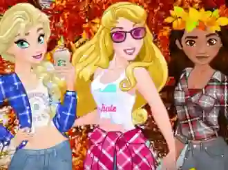 Игра Princess Fall Flannels онлайн
