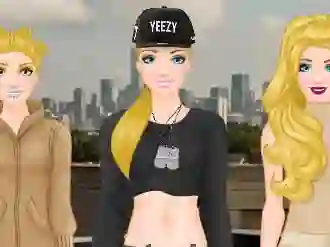 Игра Barbies Yeezy Line онлайн