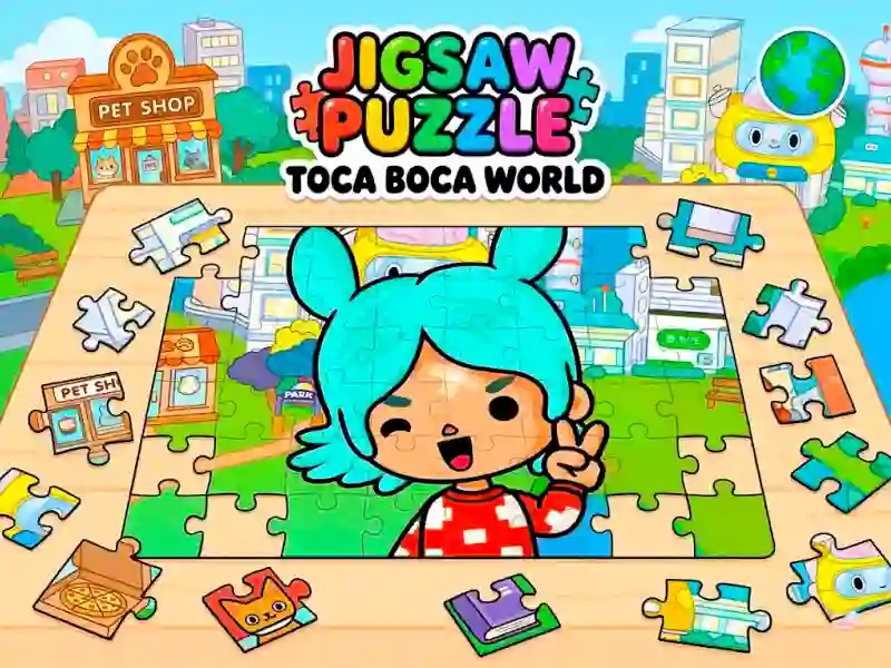 Игра Jigsaw Puzzle: Toca Boca World онлайн