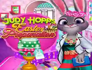 Игра Judy Hopps Easter Preparation онлайн