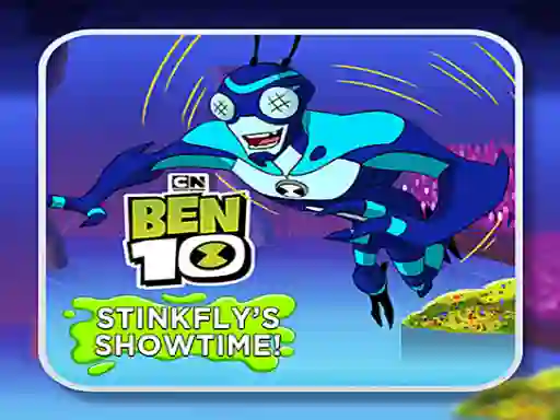 Игра Ben 10 Challenge Stinkfly Showtime! онлайн