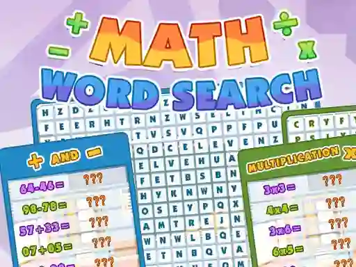 Игра Math Word Search онлайн