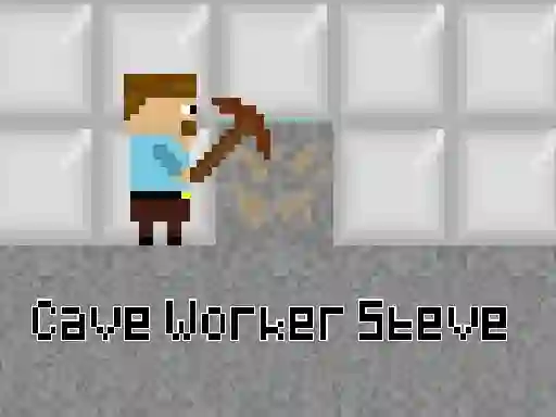 Игра Cave Worker Steve онлайн