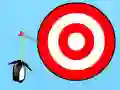 Игра Penguin with Bow Golf онлайн