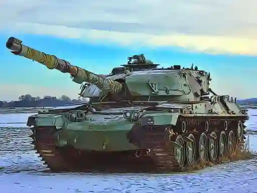 Игра Military Tanks Jigsaw онлайн