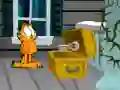 Игра Garfield Chuang haunted house онлайн