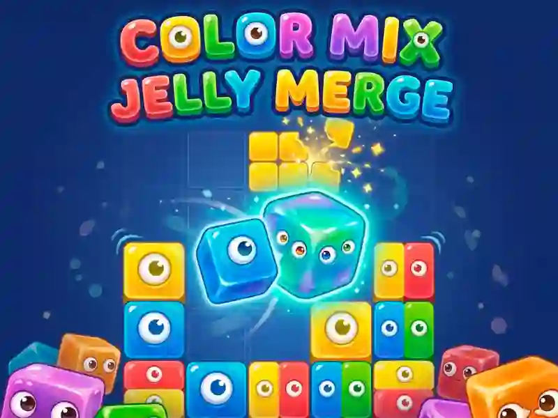 Игра Color Mix - Jelly Merge онлайн