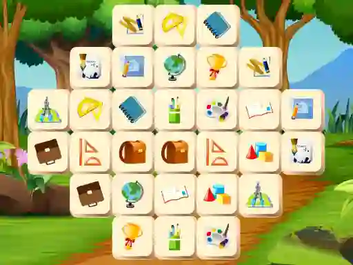 Игра School Mahjong Deluxe онлайн