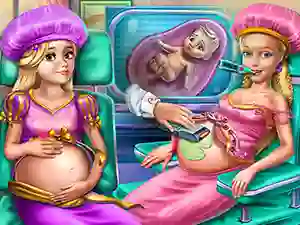 Игра Goldie Princesses Pregnant Check up онлайн