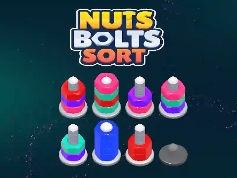 Игра Nuts Bolts Sort онлайн