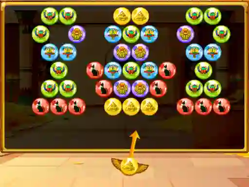 Игра Bubble Shooter Egypt онлайн