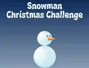 Игра Snowman Christmas Challenge онлайн