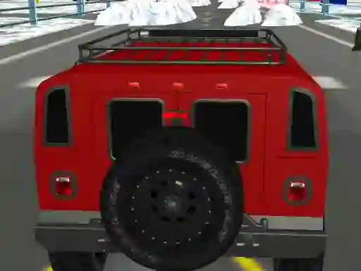 Игра Snow Plow Jeep Driving онлайн