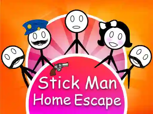 Игра Stickman Home Escape онлайн