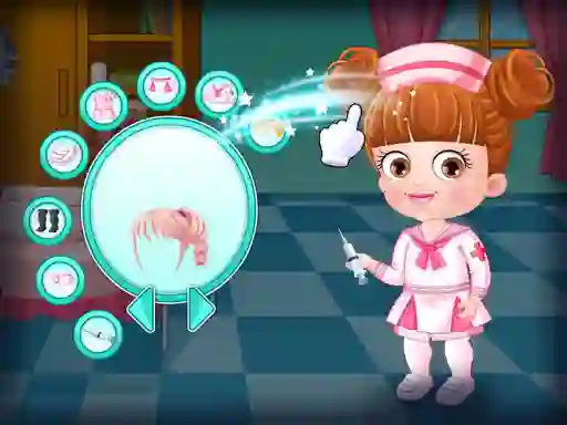Игра Baby Hazel Doctor Dressup онлайн