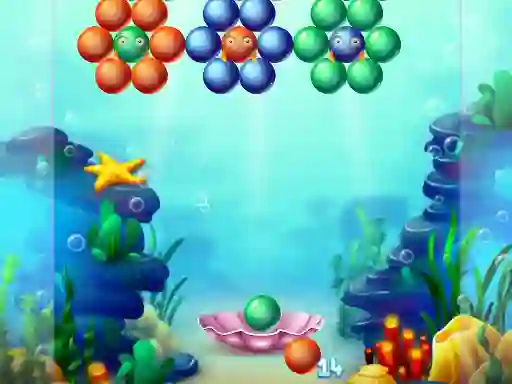 Игра Aqua Bubble Shooter онлайн