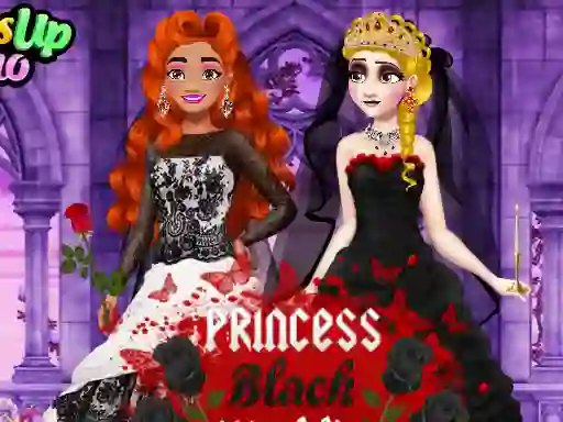 Игра Princess Black Wedding Dress онлайн