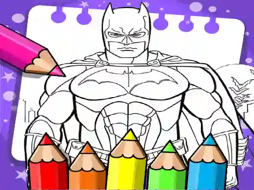 Игра Batman Beyond Coloring Book онлайн