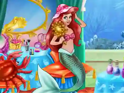Игра Mermaid Makeup Room онлайн