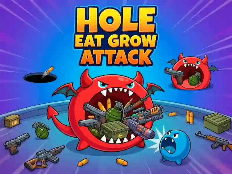 Игра Hole Eat Grow Attack онлайн