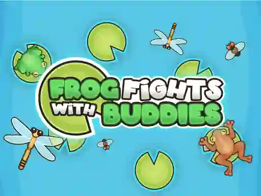Игра Frog Fights With Buddies онлайн