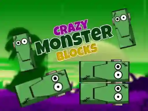 Игра Crazy Monster Blocks онлайн
