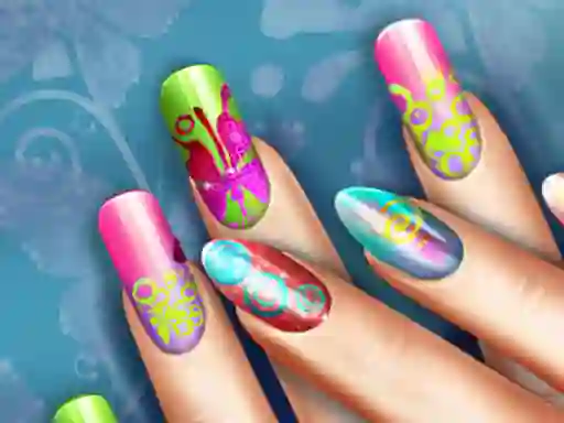 Игра Floral Realife Manicure онлайн