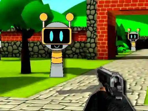 Игра Sprunki 3D Shooter онлайн