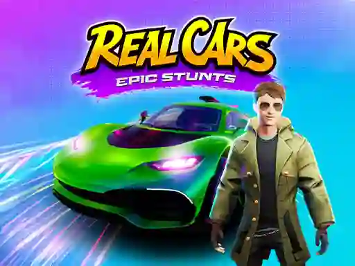 Игра Real Cars Epic Stunts онлайн