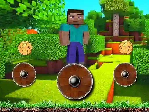 Игра Mineblock Rotate and Fly Adventure онлайн