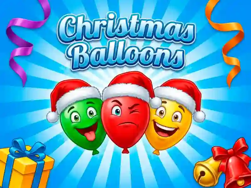 Игра Christmas Balloons онлайн