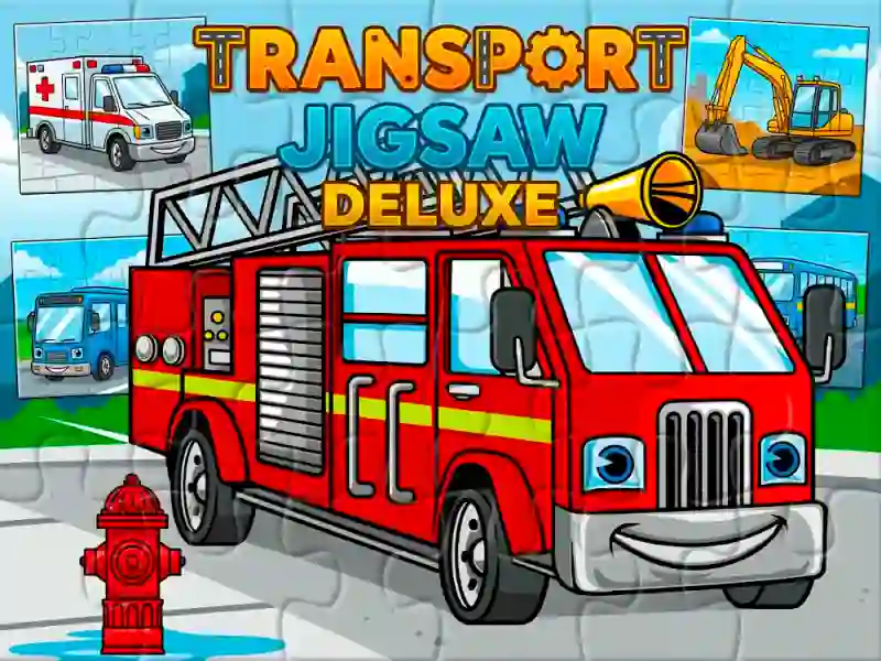 Игра Transport Jigsaw Deluxe онлайн