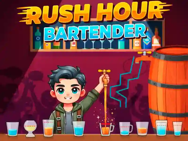 Игра Rush Hour Bartender онлайн
