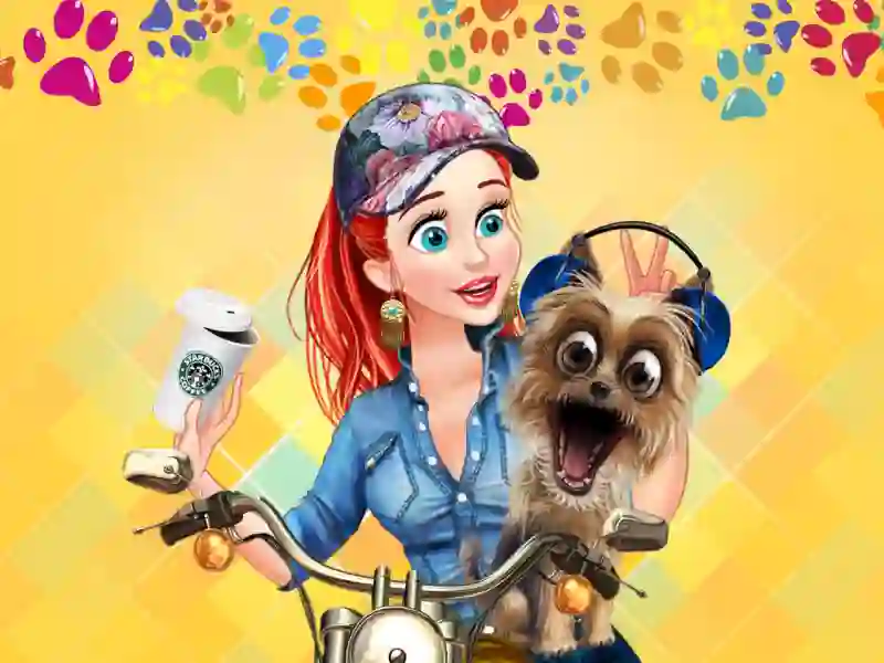 Игра Princesses & Pets Photo Contest онлайн