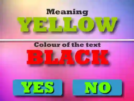 Игра Colour Text Challeenge онлайн