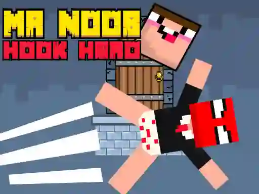 Игра Mr Noob Hook Hero онлайн