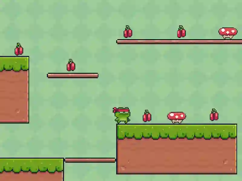 Игра Frog Adventure онлайн