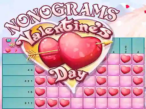 Игра Nonograms Valentines Day онлайн