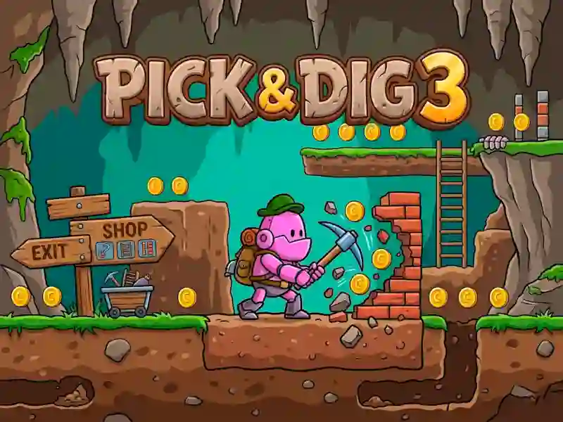 Игра Pick & Dig 3 онлайн