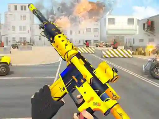 Игра TPS Gun War Shooting Games 3D онлайн