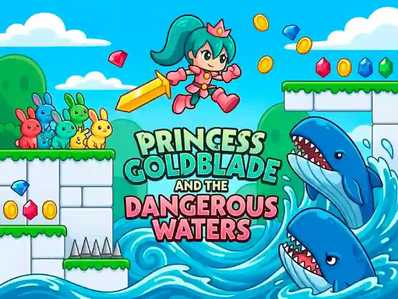 Игра Princess Goldblade and the Dangerous Waters онлайн
