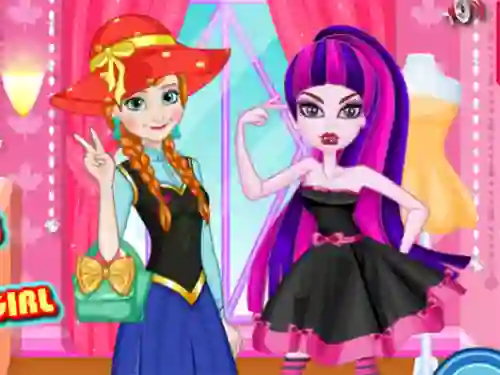 Игра Princess vs Monster Girl онлайн